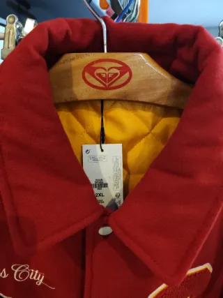 Chaqueta Béisbol Chiefs NFL Talla XXL
