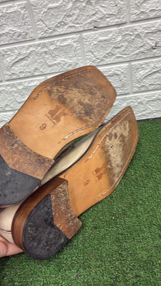 Mocassino uomo beige