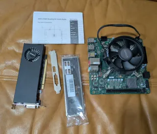 Kit AMD Ryzen 4700S con RX550