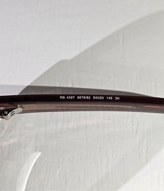 Occhiali Ray Ban Corrigan Brown Trasparent