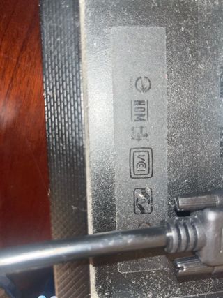 Pantalla BenQ Negra y Azul de 19 pulgadas