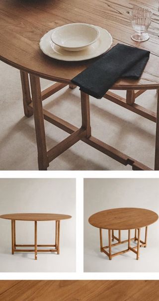 Mesa Zara Home madera