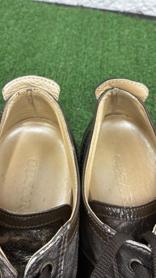 Scarpe Cesare Paciotti uomo marrone/argento