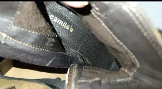 Botines de piel con tacón