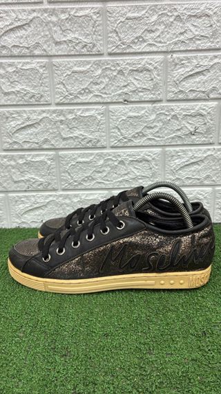 Scarpe Moschino Nero/Oro