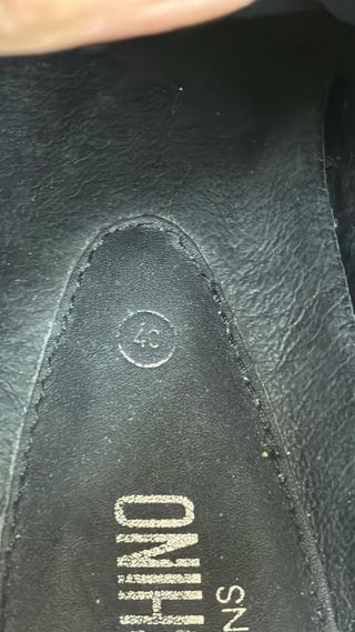 Scarpe Moschino Nero/Oro