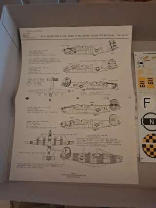 Consolidated B-24J Liberator 1:72 Hasegawa