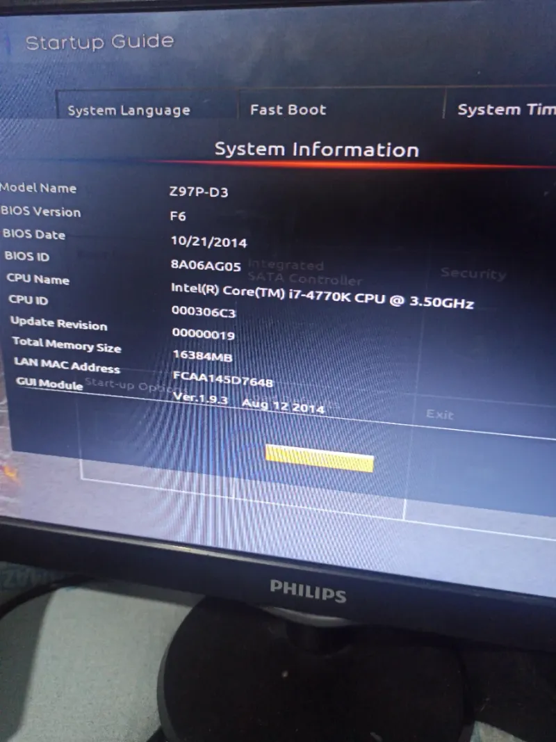 Pack Placa Base Gigabyte + CPU + RAM + gráfica afbeelding 2