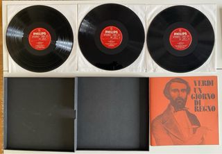 3 LPs Verdi - Un Giorno di Regno