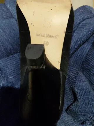 Botines Isabel Marant Piel vuelta y piel.