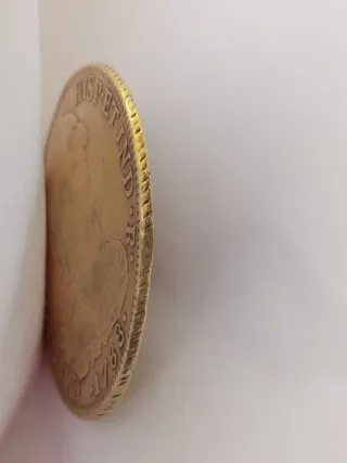 Moneda 8 Escudos Oro 1788 Carlos III