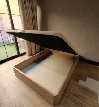 Cama nueva con cabecero