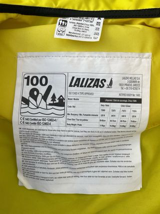 Chaleco salvavidas infantil LALIZAS 100