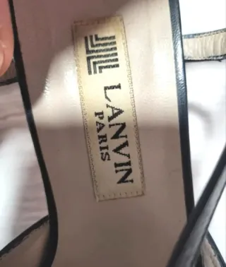 Zapatos Lanvin Rayas Mujer