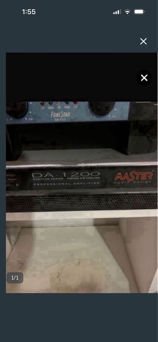 Etapa de potencia Fonestar DA-1200