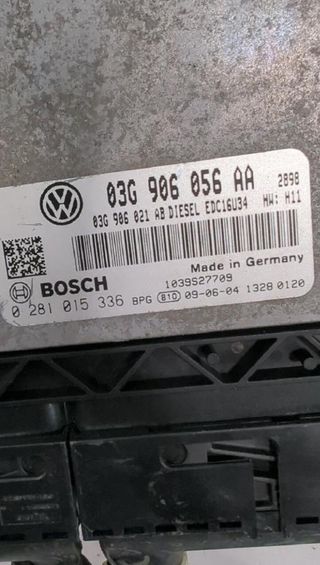 Centralita motor uce 03g906056aa seat leon 146315