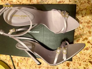 Sandali Saint Laurent Lilla 39.5