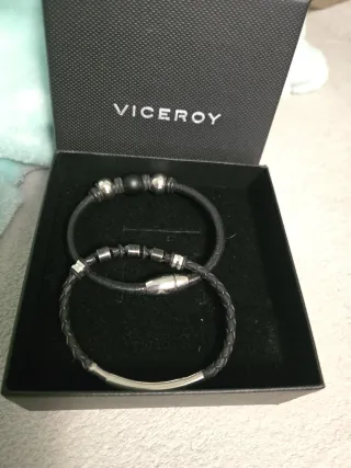 Pulsera de cuero trenzado para hombre 40€ las 2