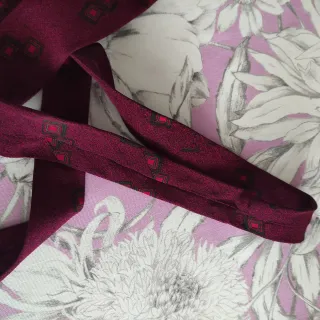 Corbata de seda vintage made in Spain