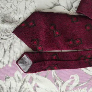 Corbata de seda vintage made in Spain