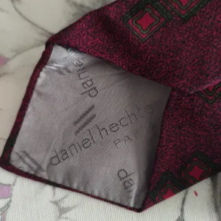 Corbata de seda vintage made in Spain