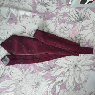 Corbata de seda vintage made in Spain