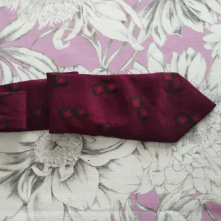 Corbata de seda vintage made in Spain