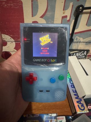 Lote Game Boy Color + Space Invaders