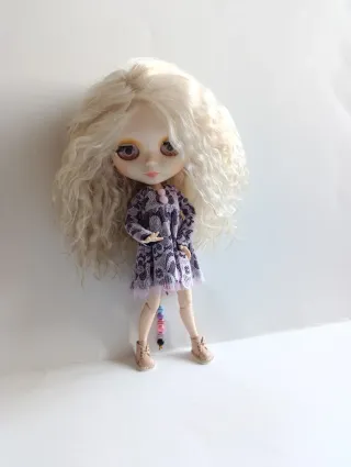 Bambola Blythe capelli mohair da personalizzare