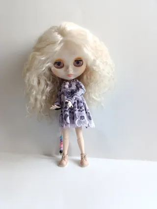 Bambola Blythe capelli mohair da personalizzare