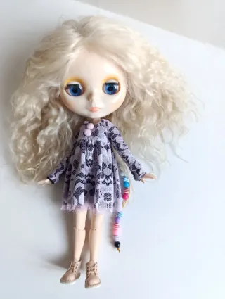 Bambola Blythe capelli mohair da personalizzare
