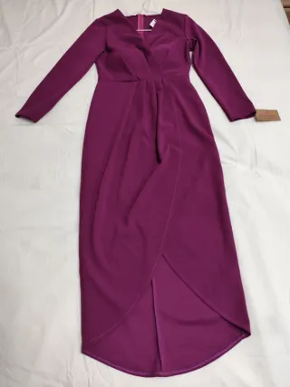 Vestido elegante morado