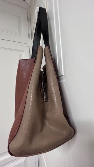 Bolso Misako Beige y Marrón