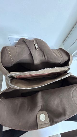 Bolso Misako Beige y Marrón