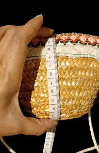 Capazo/bolso cuqui paja