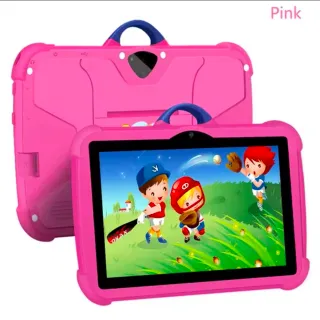 Tablet 7 4GB+64GB Android 13.0 Naranja azul y rosa