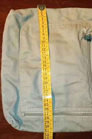 Bolso de hombro verde caqui