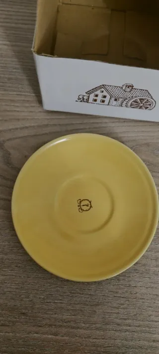 Tazzina Mulino Bianco con mulino e galline