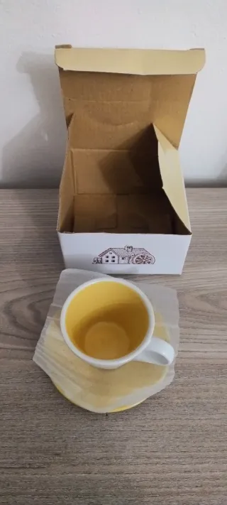 Tazzina Mulino Bianco con mulino e galline