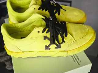 Off-White Low Vulcanized Taglia 42 Neon ORIGINALI