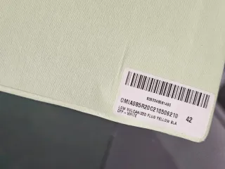 Off-White Low Vulcanized Taglia 42 Neon ORIGINALI