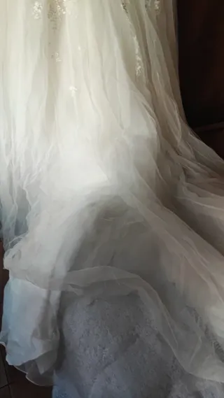 Vestido de Novia Blanco Seminuevo
