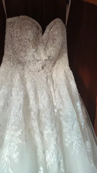 Vestido de Novia Blanco Seminuevo