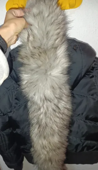 Plumífero Nike Negro con Capucha