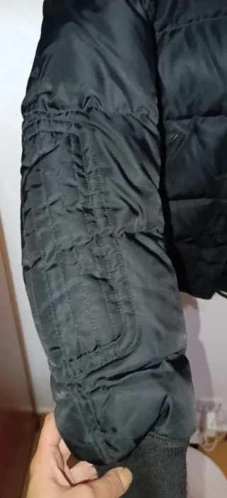 Plumífero Nike Negro con Capucha