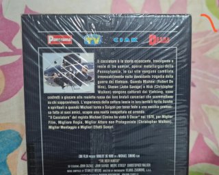 VHS Il Cacciatore Robert De Niro Michael Cimino