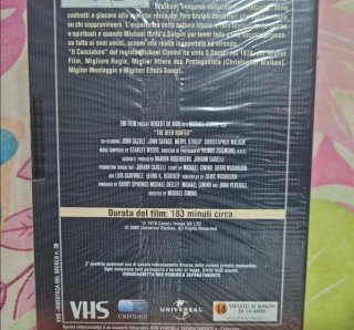 VHS Il Cacciatore Robert De Niro Michael Cimino