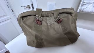 Bolso tejido lavable Basics verde oliva