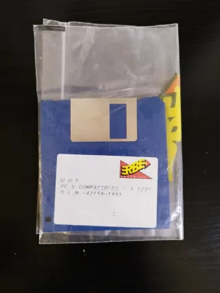 Juego WWF PC disco 3.5 1991 Erbe