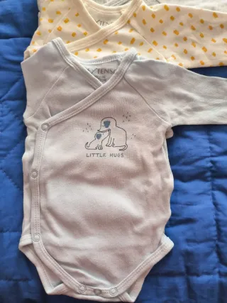 Lote bodys bebé manga largas